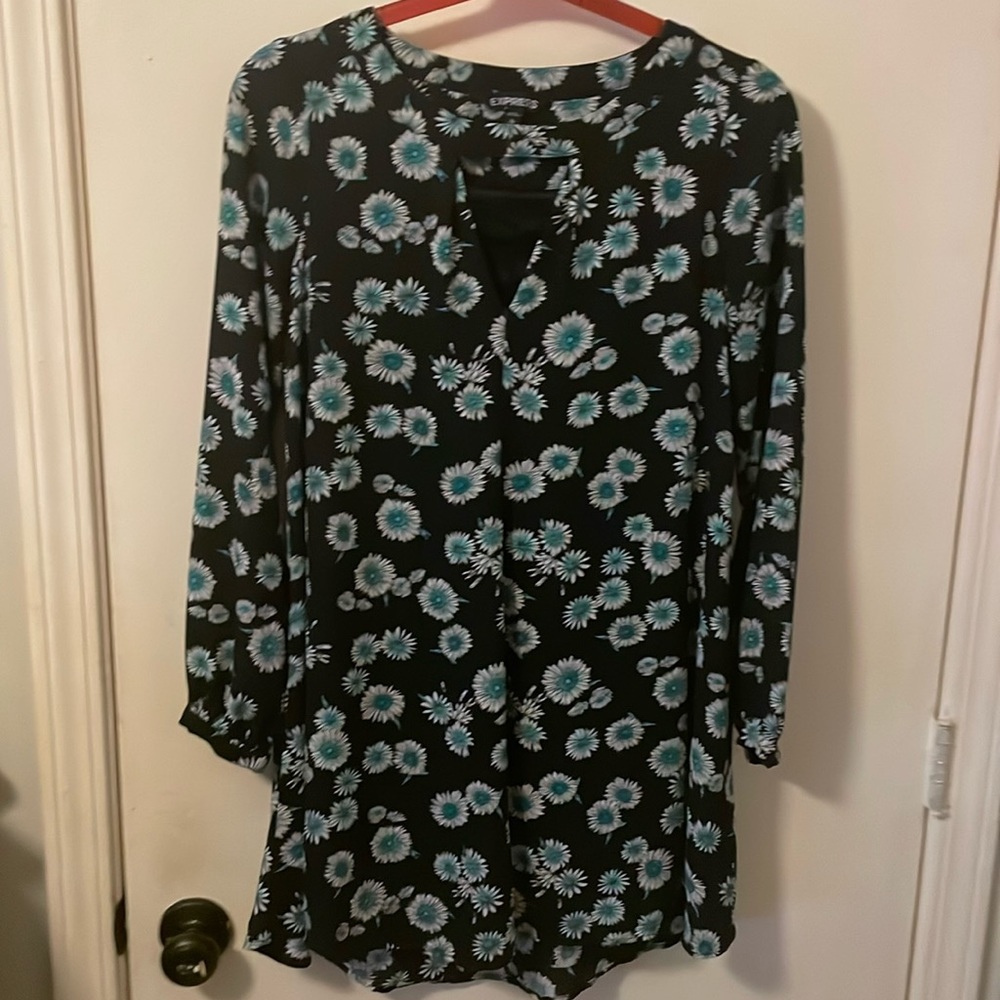 Floral Express dress, size XS